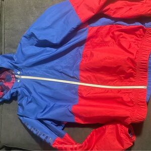 Under Armour Blue and Red Windbreaker